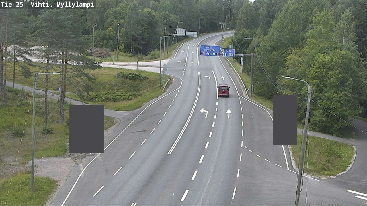 Kelikamerat Kuva Tie 25 Lohja Myllylampi, Lohja, Uusimaa