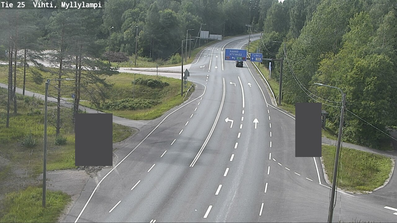 Kelikamerat Kuva Tie 25 Lohja Myllylampi, Lohja, Uusimaa