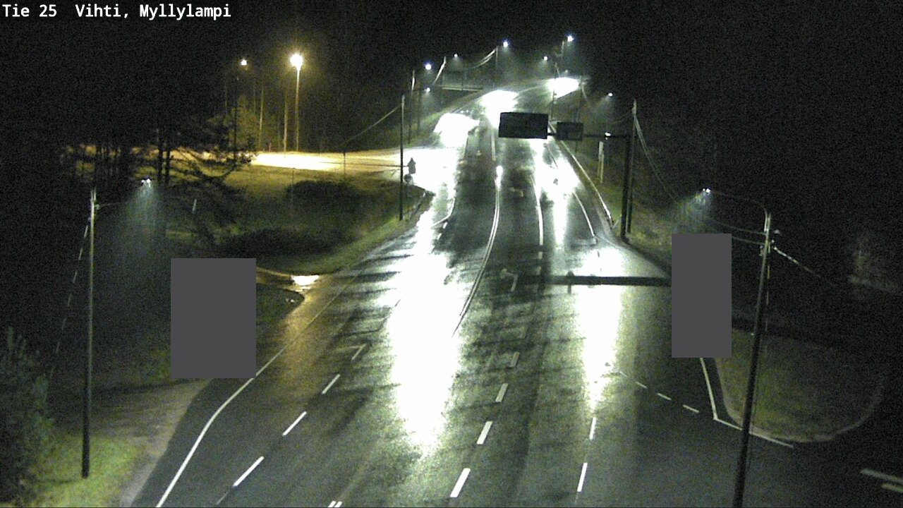 Weather Camera Image Road 25 Lohja Myllylampi, Lohja, Uusimaa