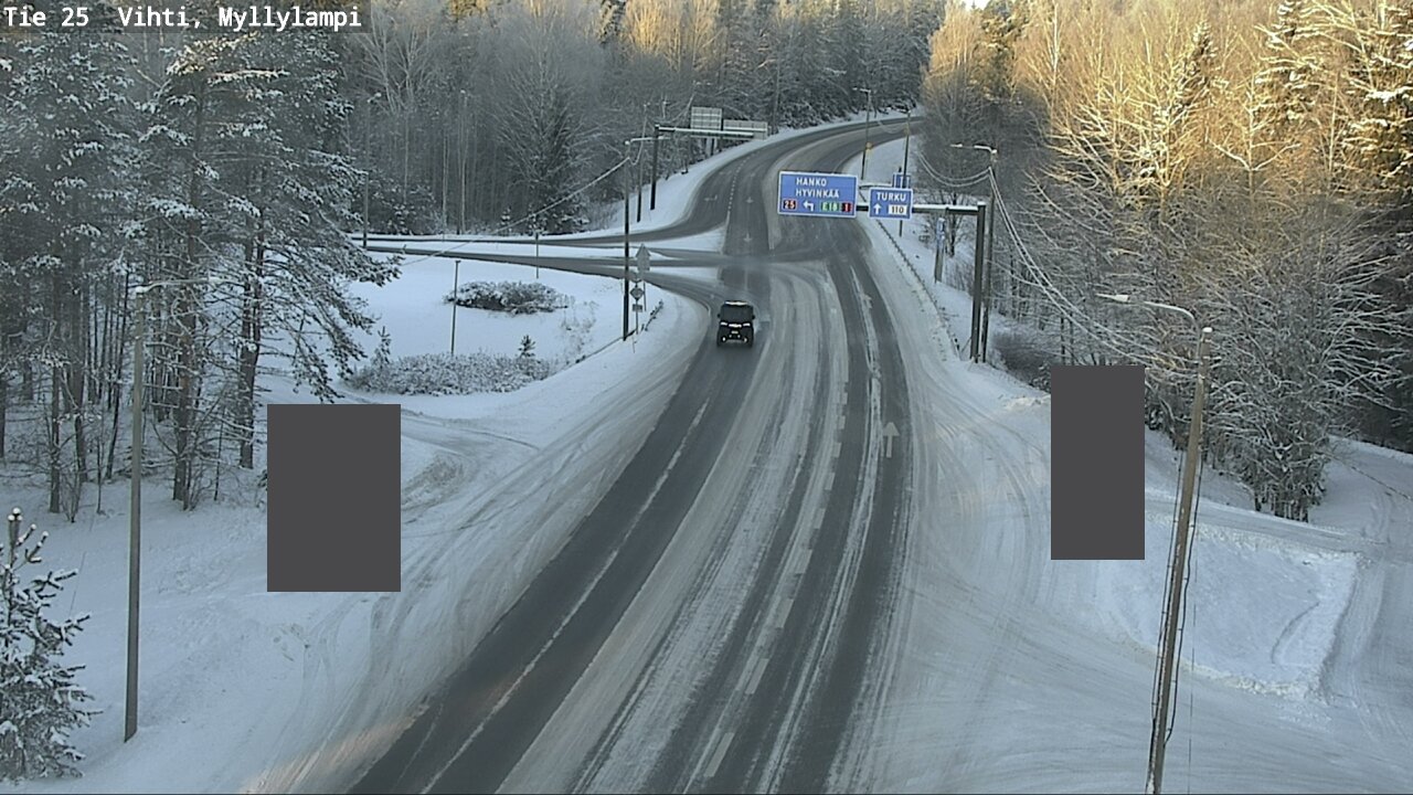 Kelikamerat Kuva Tie 25 Lohja Myllylampi, Lohja, Uusimaa