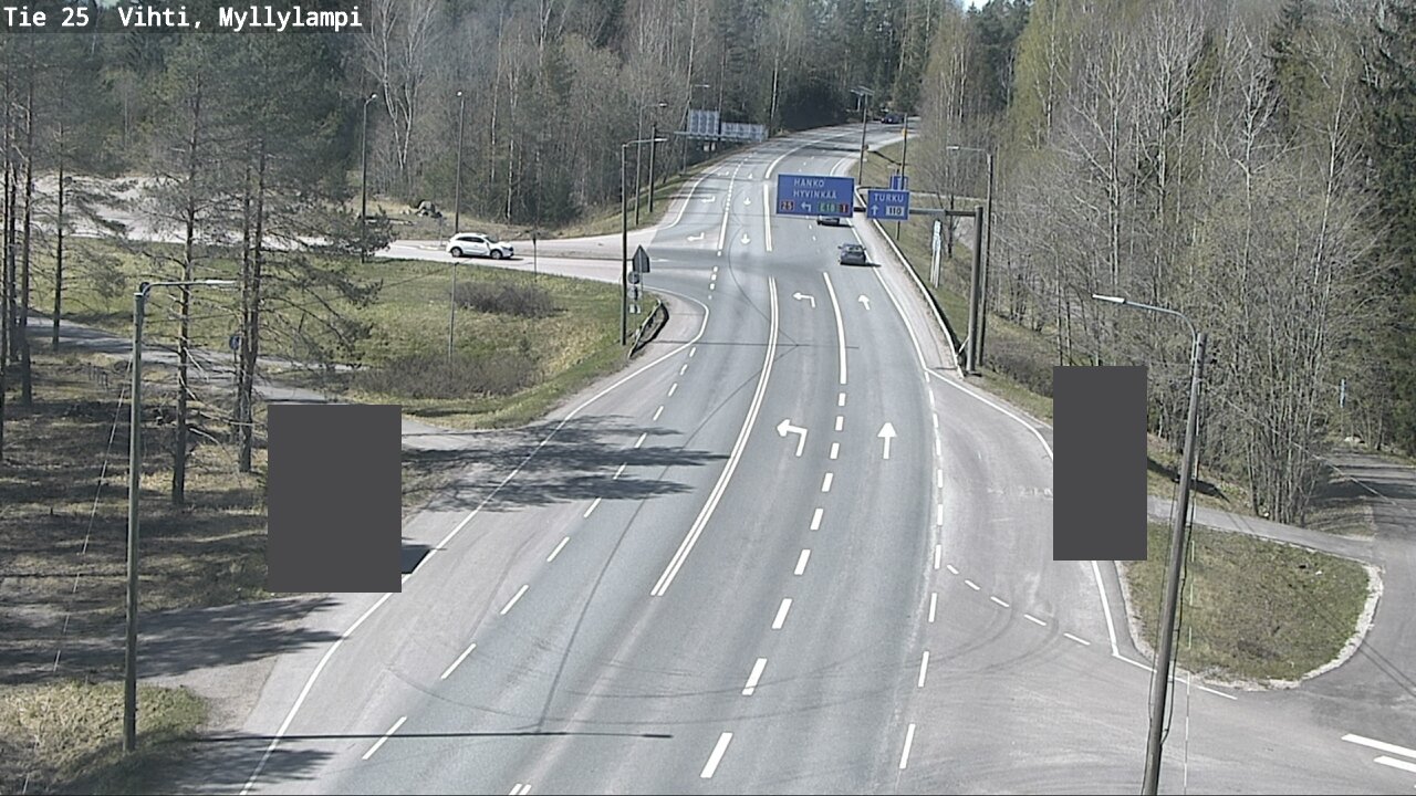Kelikamerat Kuva Tie 25 Lohja Myllylampi, Lohja, Uusimaa