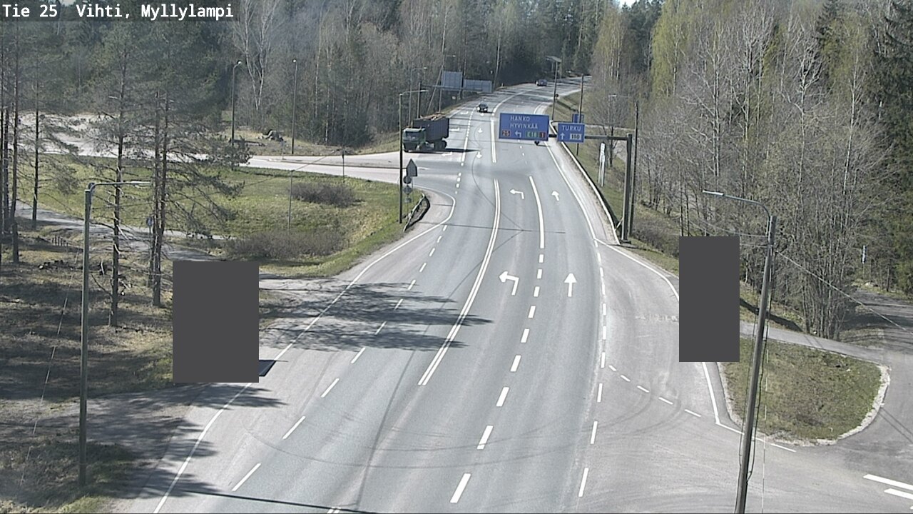 Kelikamerat Kuva Tie 25 Lohja Myllylampi, Lohja, Uusimaa