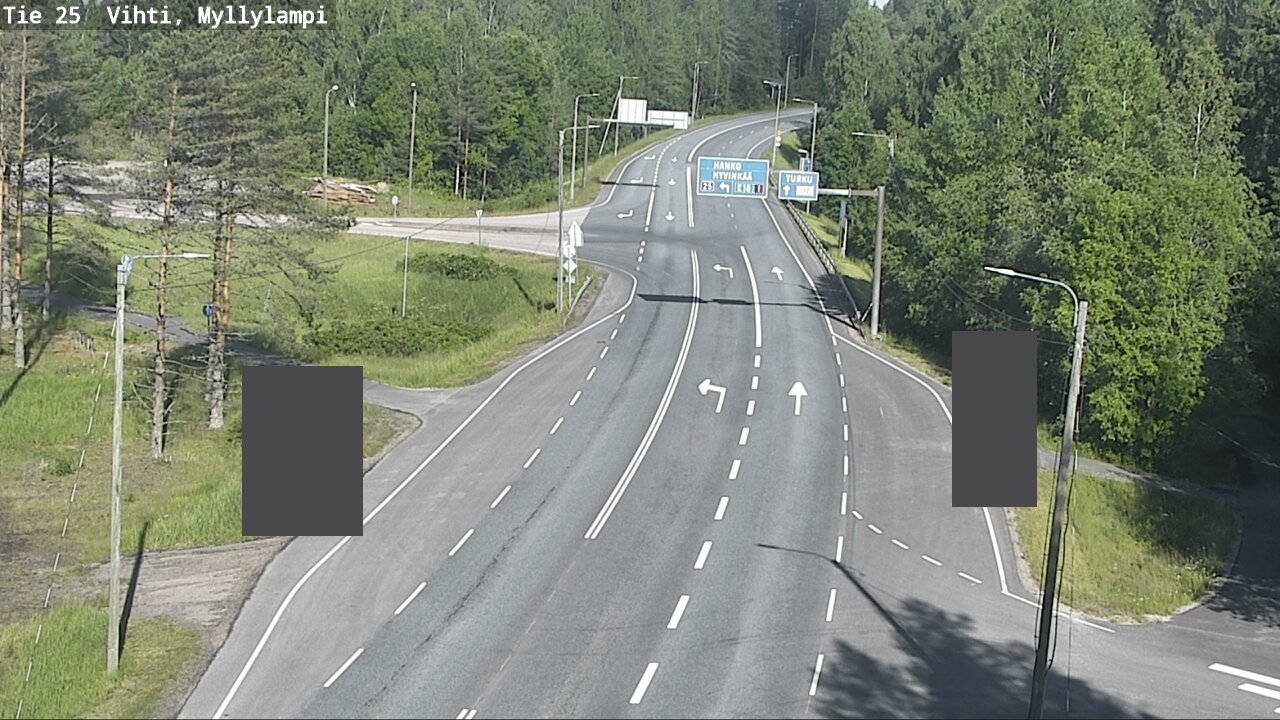 Kelikamerat Kuva Tie 25 Lohja Myllylampi, Lohja, Uusimaa