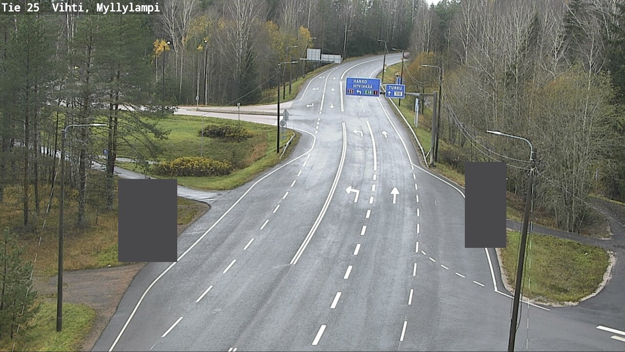 Kelikamerat Kuva Tie 25 Lohja Myllylampi, Lohja, Uusimaa