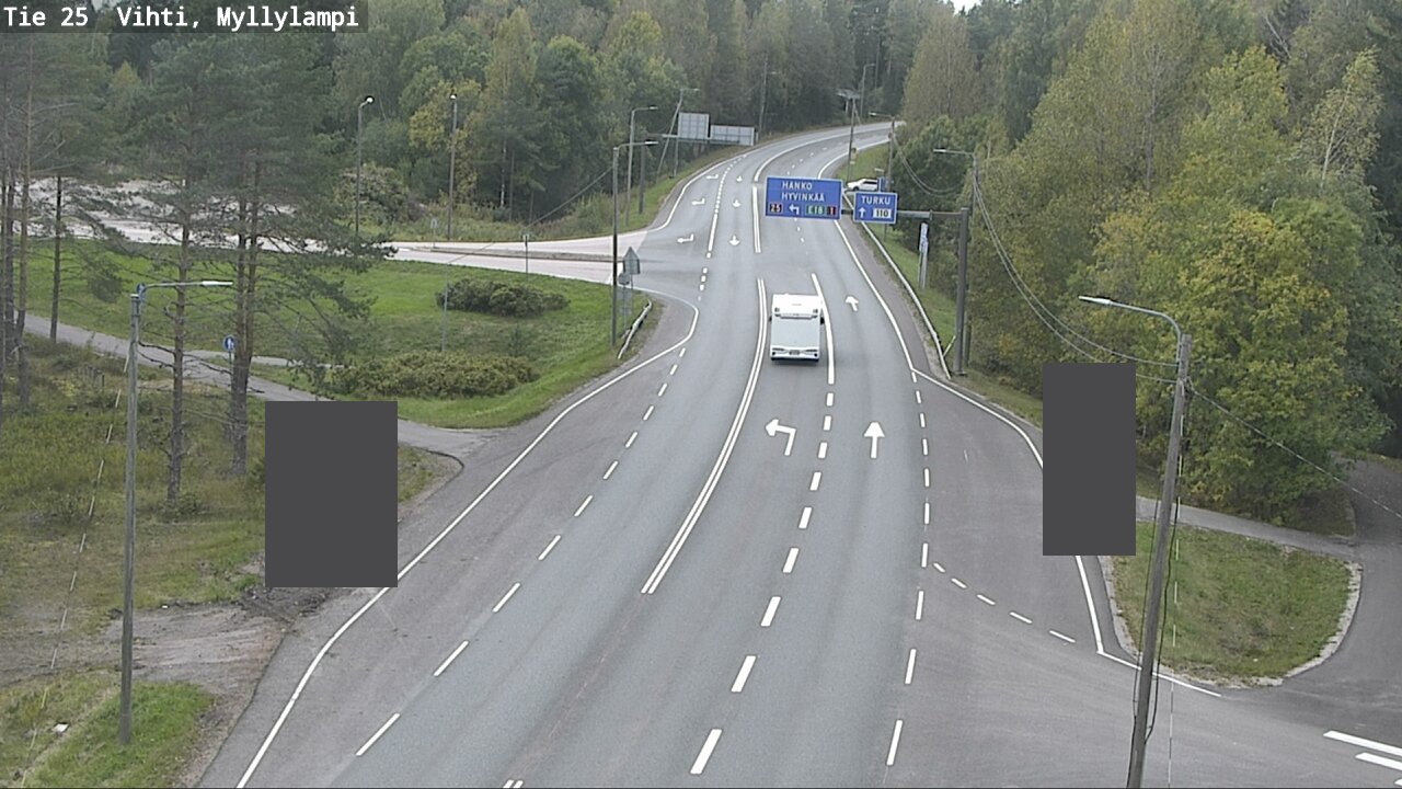 Kelikamerat Kuva Tie 25 Lohja Myllylampi, Lohja, Uusimaa