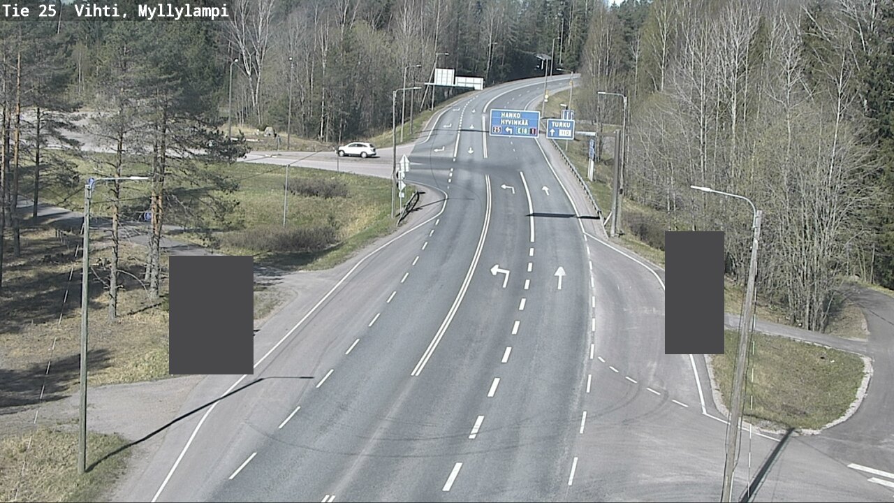 Kelikamerat Kuva Tie 25 Lohja Myllylampi, Lohja, Uusimaa