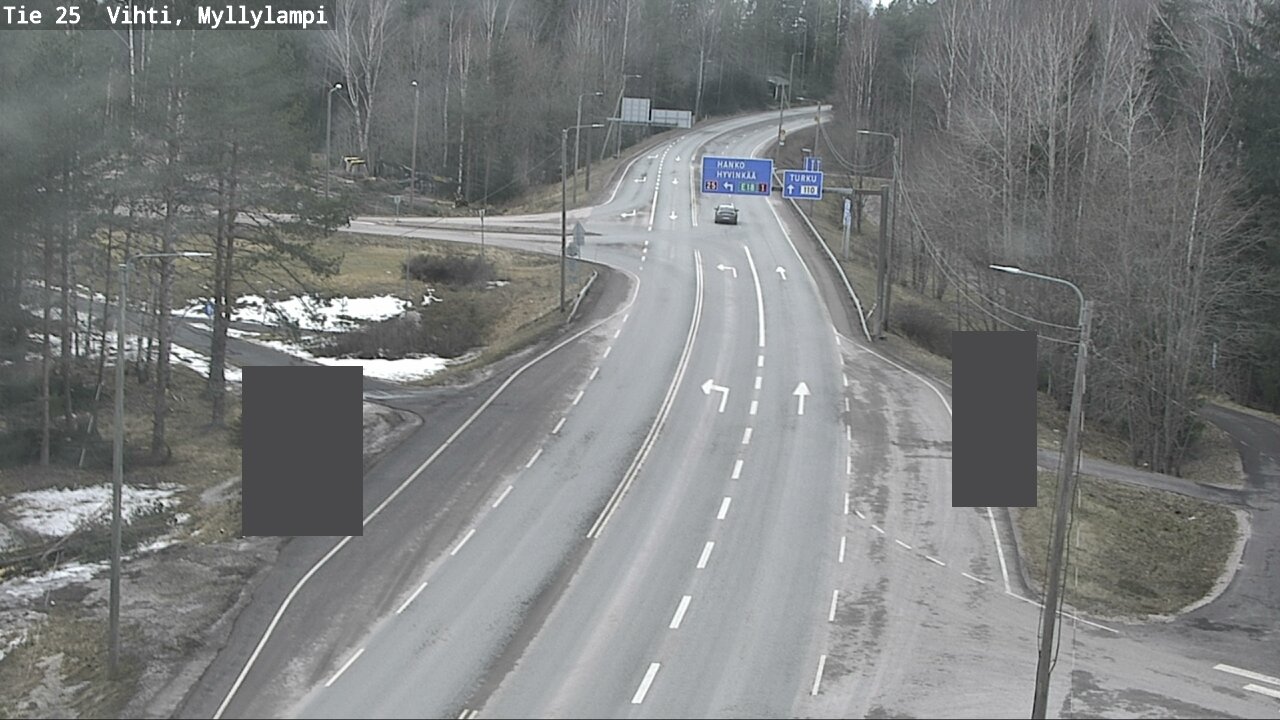 Kelikamerat Kuva Tie 25 Lohja Myllylampi, Lohja, Uusimaa