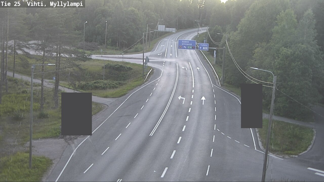 Kelikamerat Kuva Tie 25 Lohja Myllylampi, Lohja, Uusimaa
