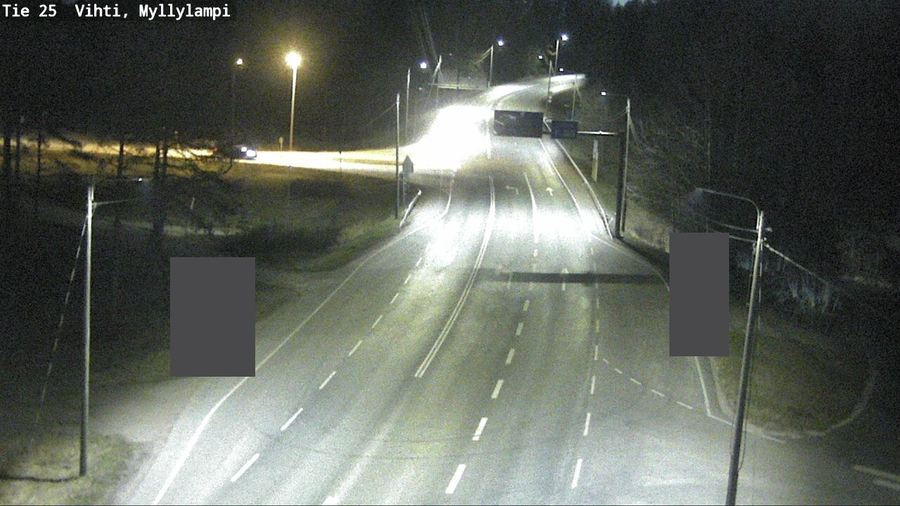 Weather Camera Image Road 25 Lohja Myllylampi, Lohja, Uusimaa