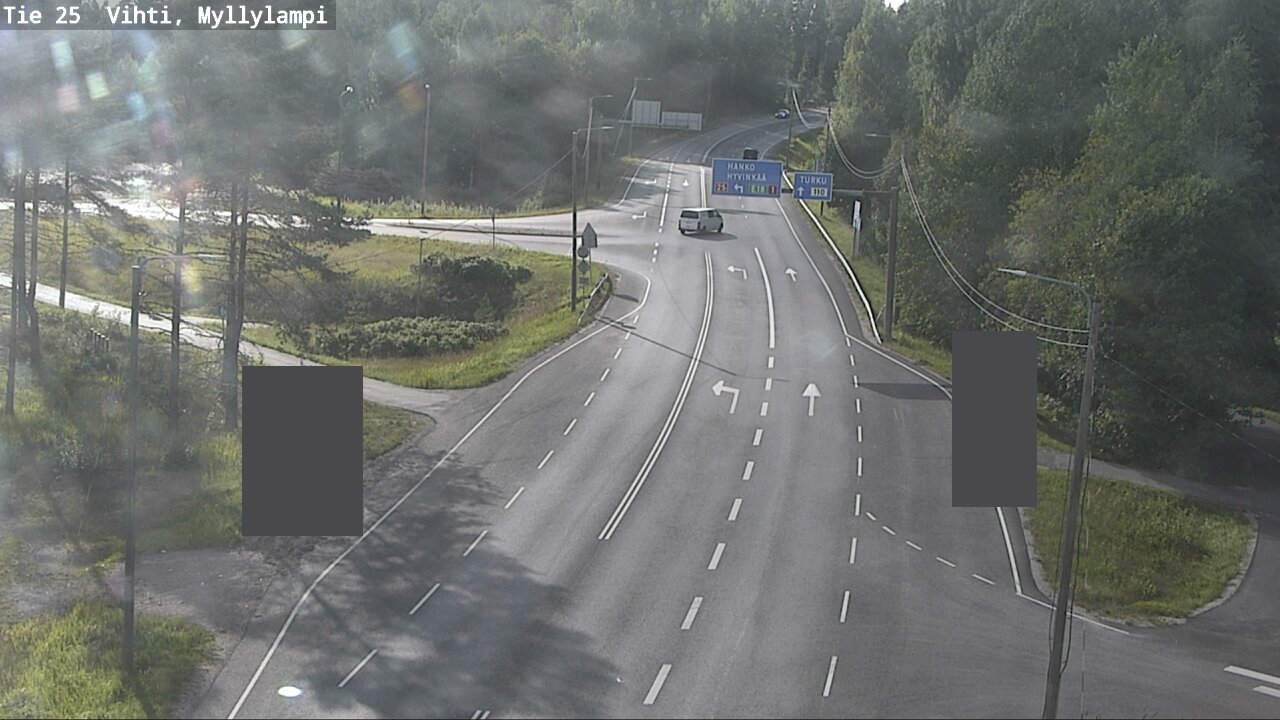 Kelikamerat Kuva Tie 25 Lohja Myllylampi, Lohja, Uusimaa