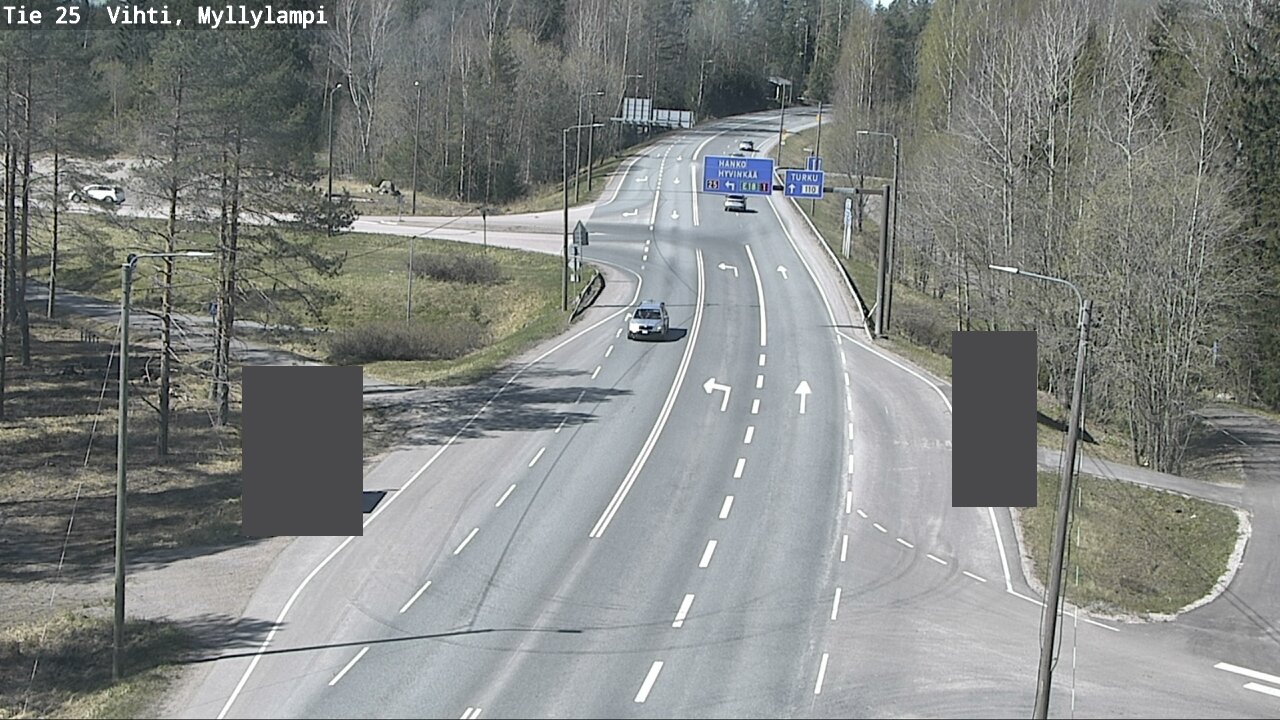 Kelikamerat Kuva Tie 25 Lohja Myllylampi, Lohja, Uusimaa