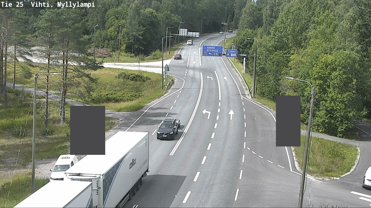 Kelikamerat Kuva Tie 25 Lohja Myllylampi, Lohja, Uusimaa