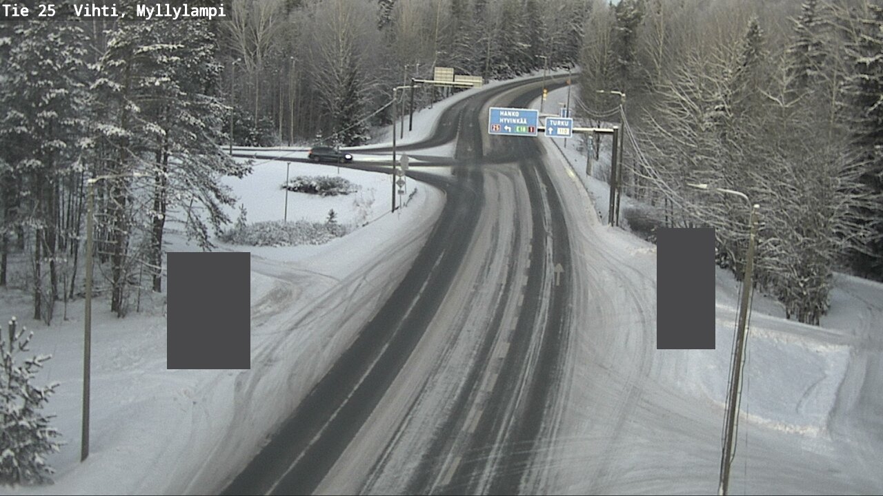 Kelikamerat Kuva Tie 25 Lohja Myllylampi, Lohja, Uusimaa