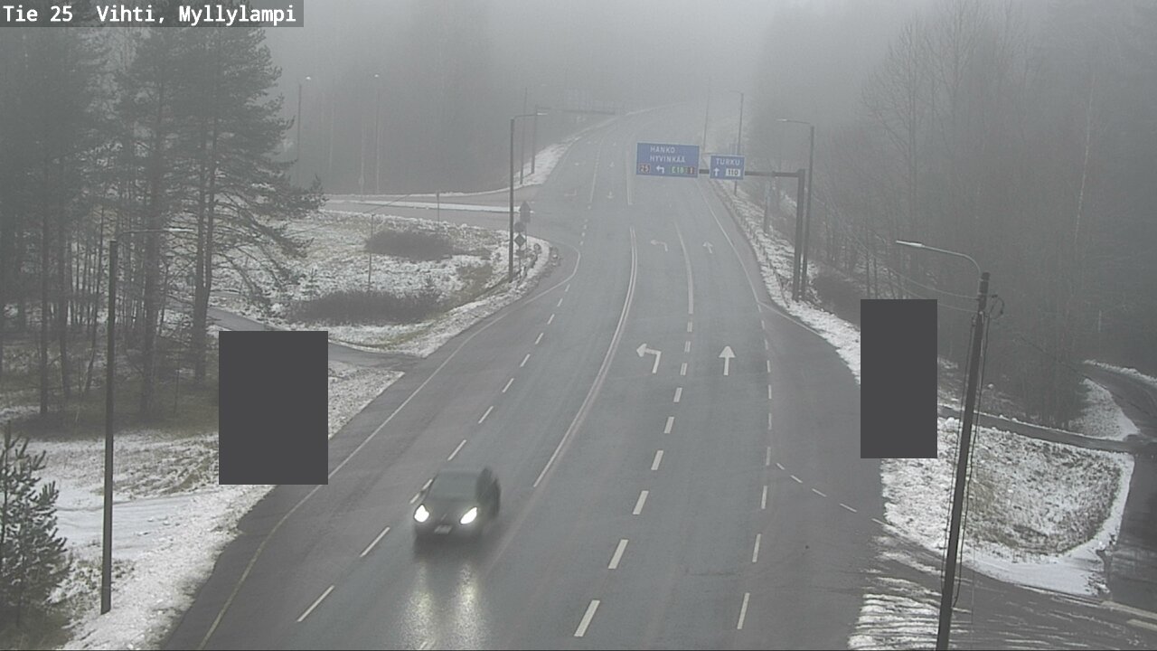 Kelikamerat Kuva Tie 25 Lohja Myllylampi, Lohja, Uusimaa