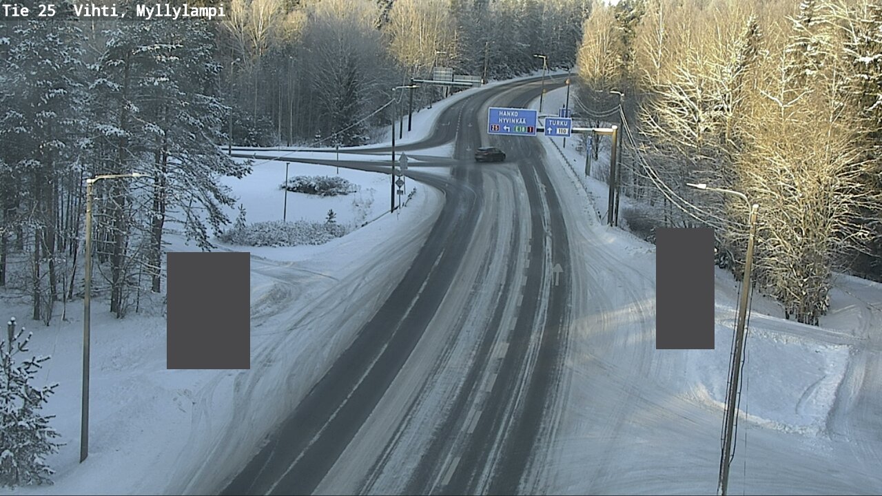 Kelikamerat Kuva Tie 25 Lohja Myllylampi, Lohja, Uusimaa