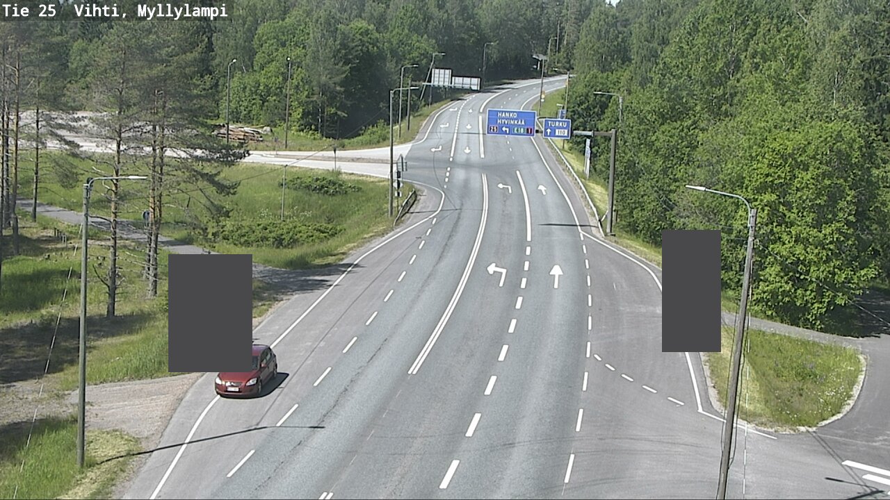 Kelikamerat Kuva Tie 25 Lohja Myllylampi, Lohja, Uusimaa