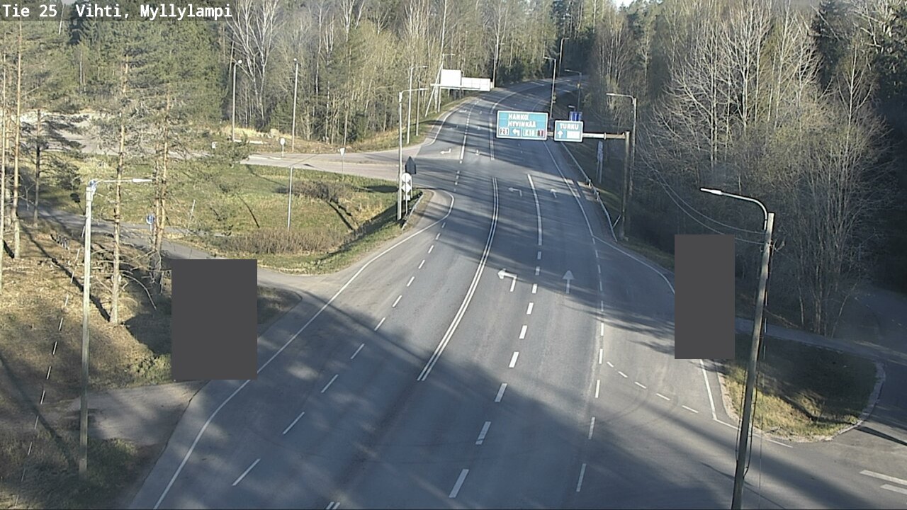 Kelikamerat Kuva Tie 25 Lohja Myllylampi, Lohja, Uusimaa