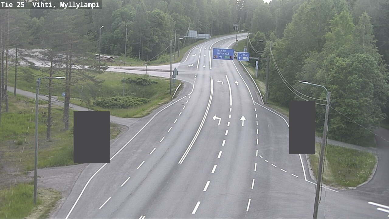 Kelikamerat Kuva Tie 25 Lohja Myllylampi, Lohja, Uusimaa