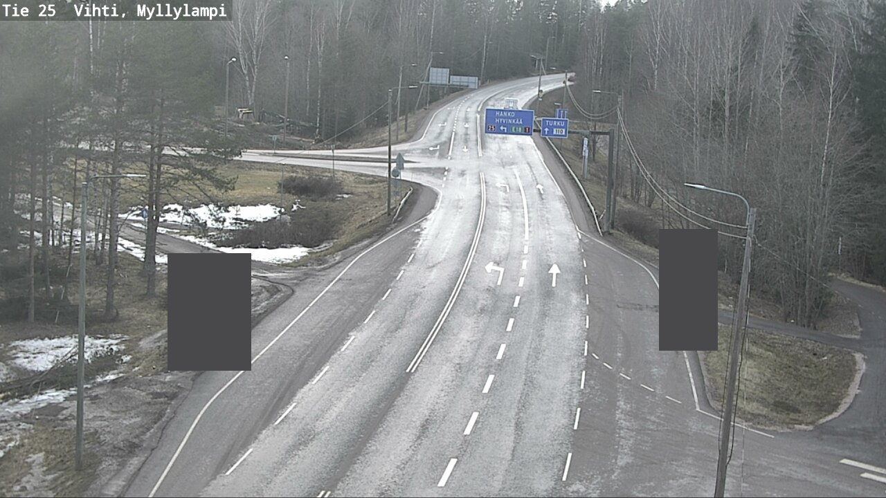 Kelikamerat Kuva Tie 25 Lohja Myllylampi, Lohja, Uusimaa