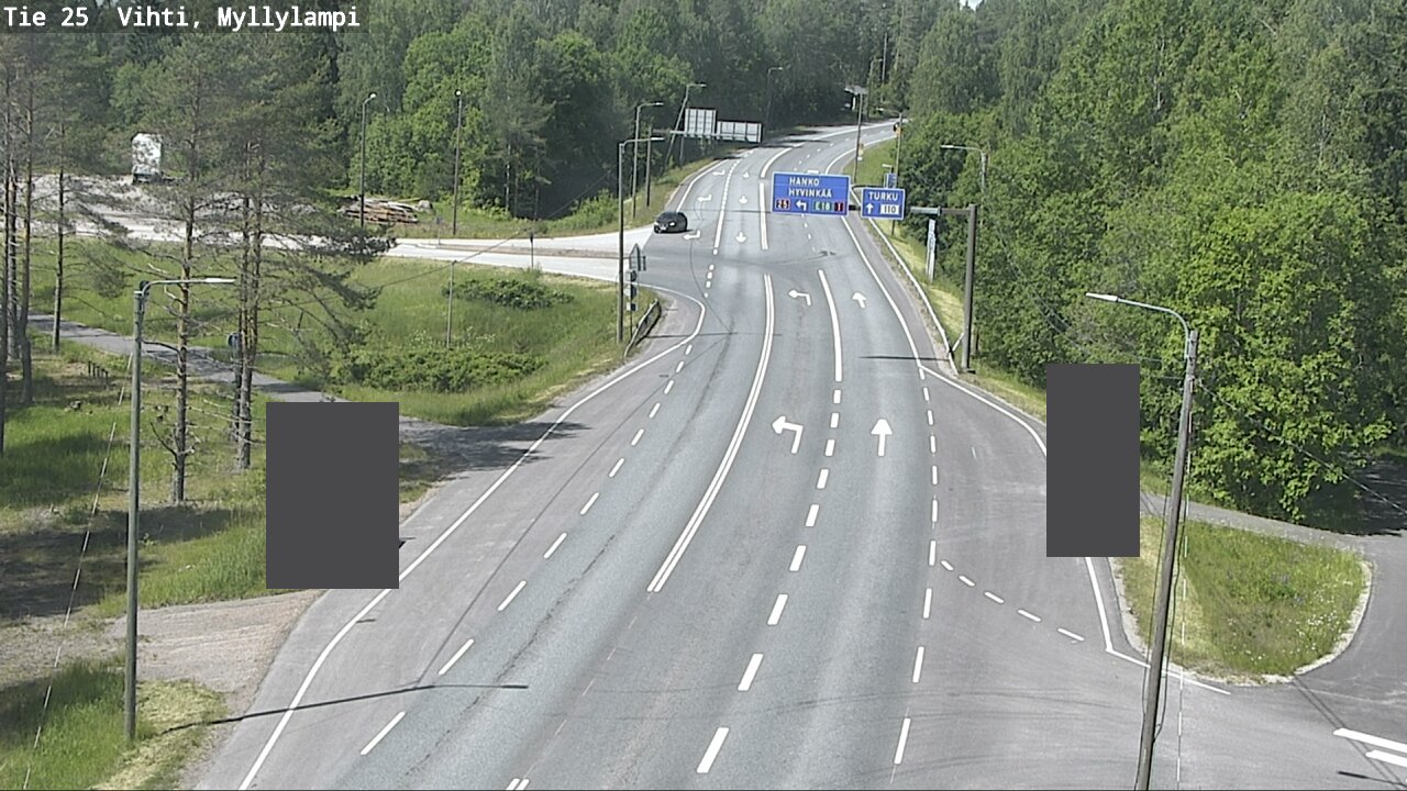 Kelikamerat Kuva Tie 25 Lohja Myllylampi, Lohja, Uusimaa