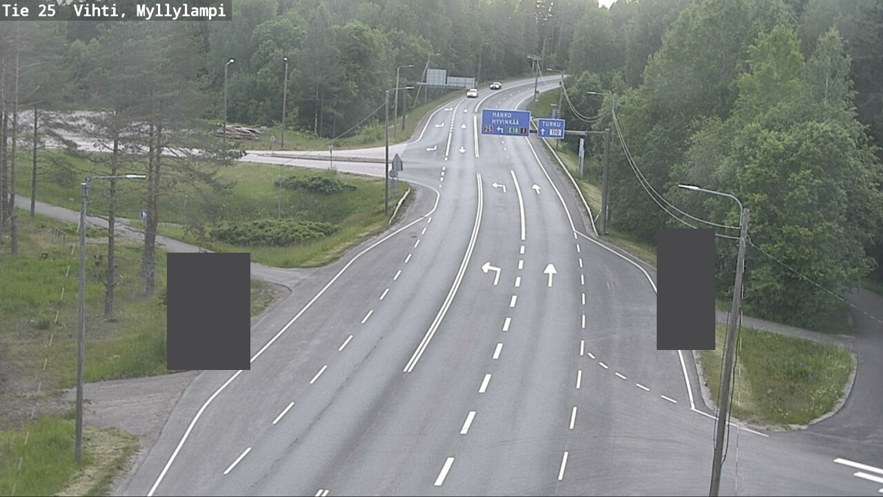 Kelikamerat Kuva Tie 25 Lohja Myllylampi, Lohja, Uusimaa