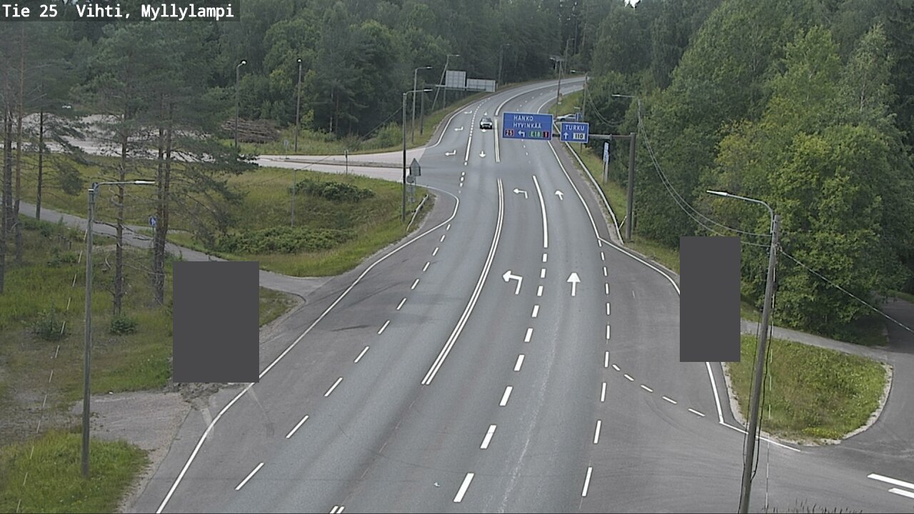 Kelikamerat Kuva Tie 25 Lohja Myllylampi, Lohja, Uusimaa