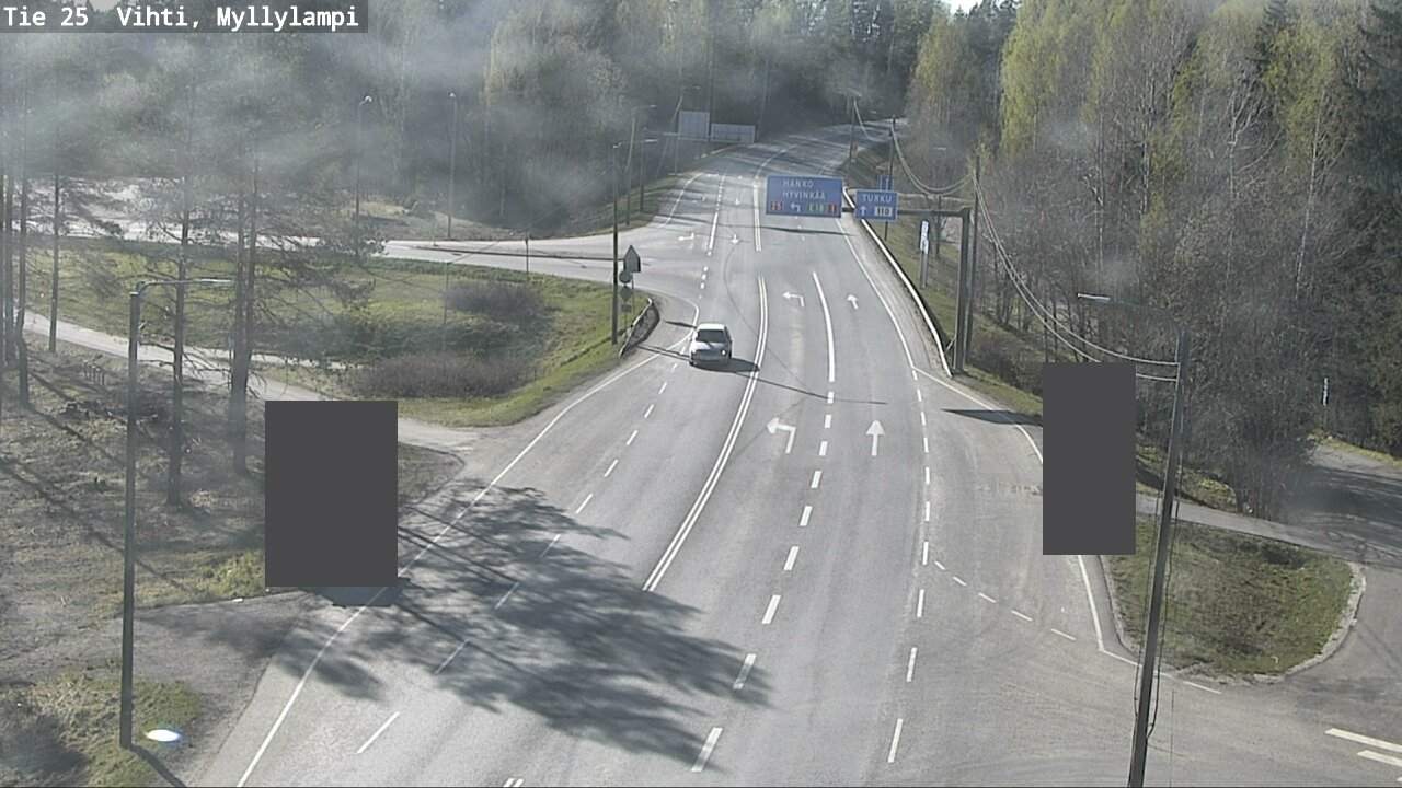 Kelikamerat Kuva Tie 25 Lohja Myllylampi, Lohja, Uusimaa