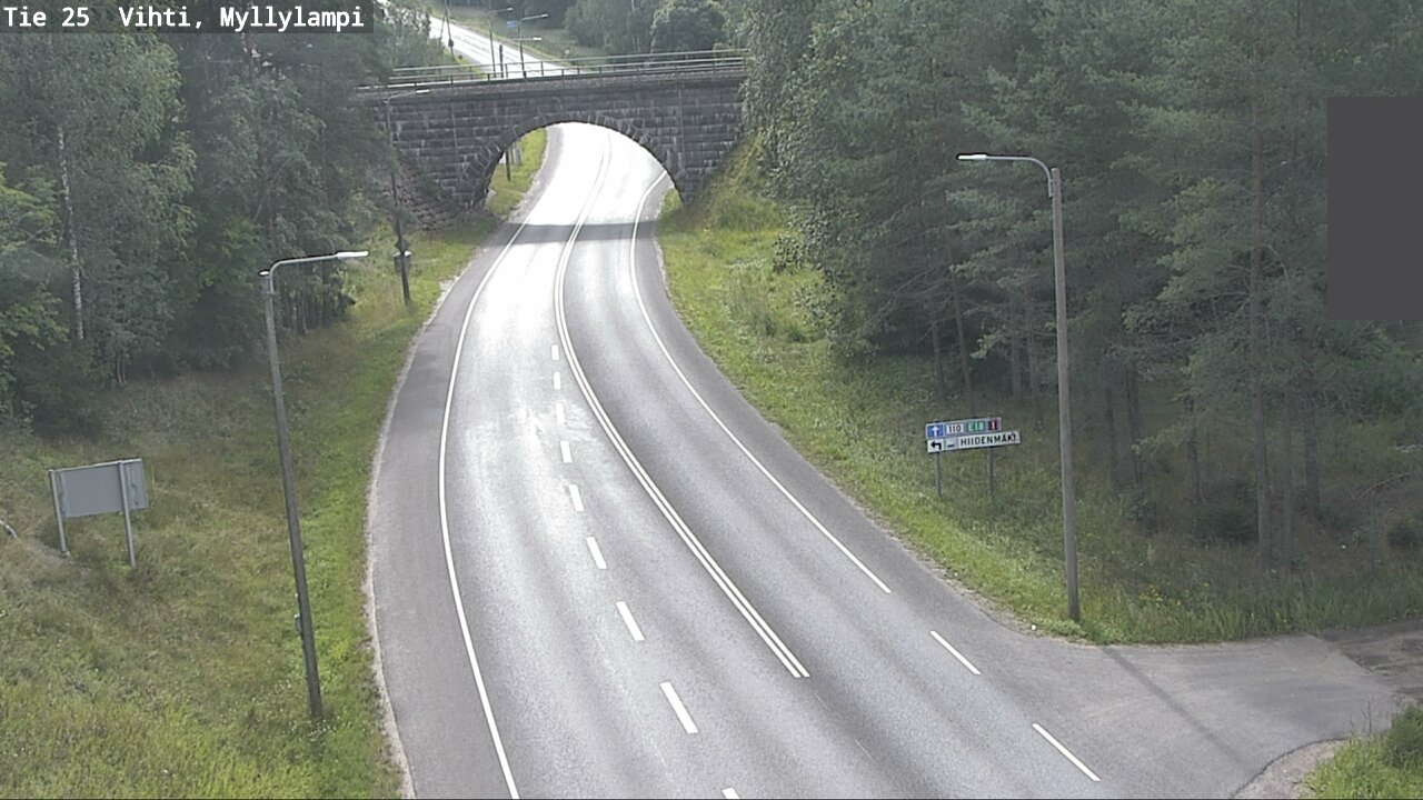 Kelikamerat Kuva Tie 25 Lohja Myllylampi, Lohja, Uusimaa
