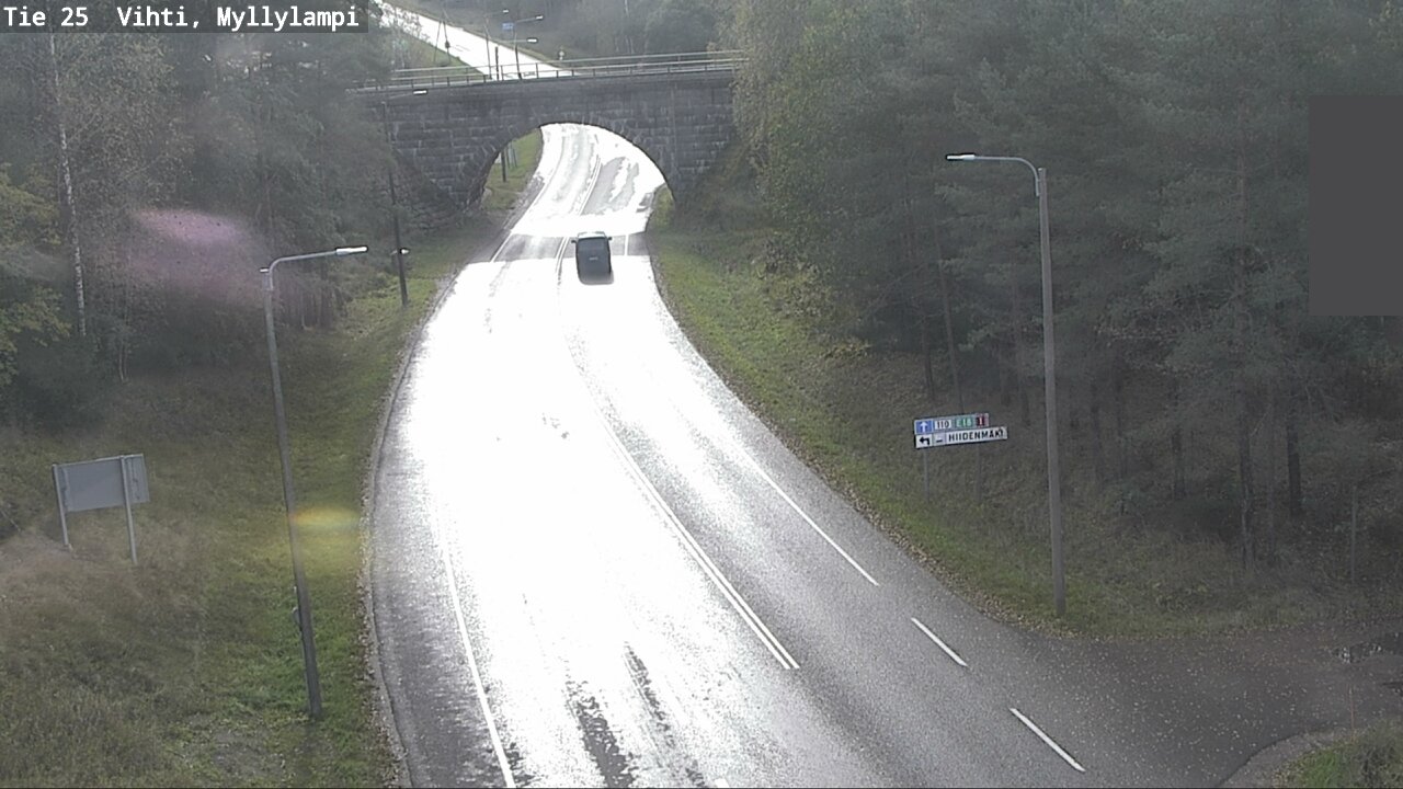 Weather Camera Image Road 25 Lohja Myllylampi, Lohja, Uusimaa