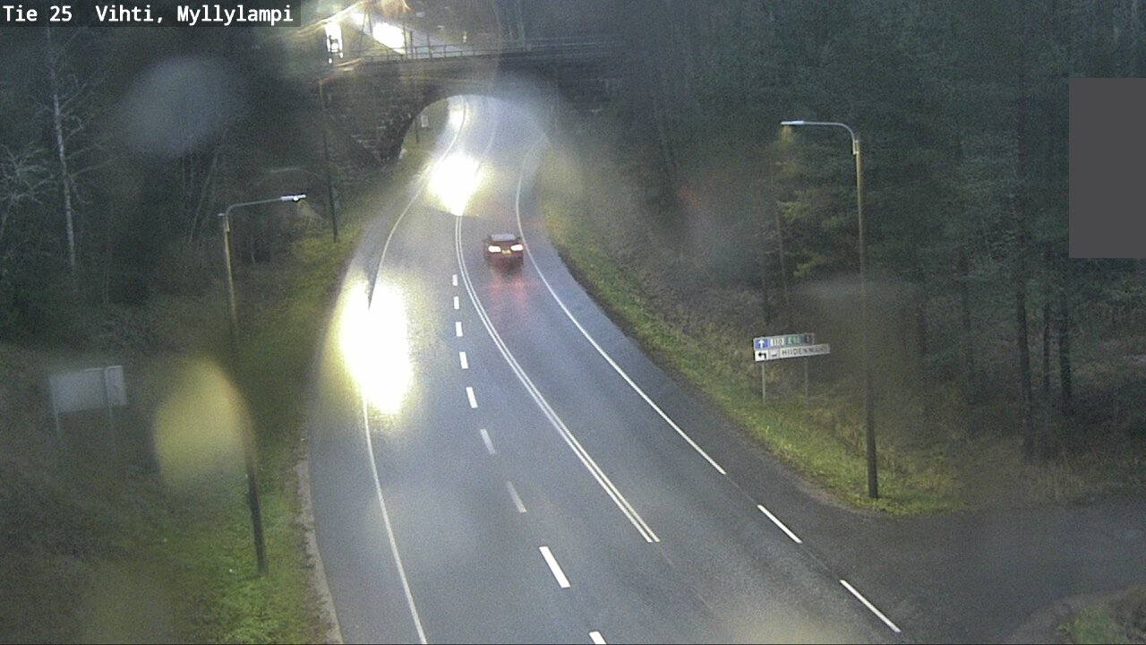 Kelikamerat Kuva Tie 25 Lohja Myllylampi, Lohja, Uusimaa