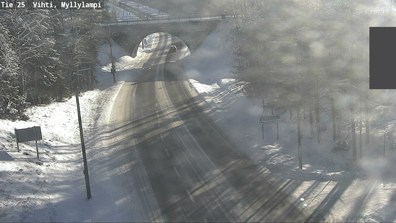 Kelikamerat Kuva Tie 25 Lohja Myllylampi, Lohja, Uusimaa