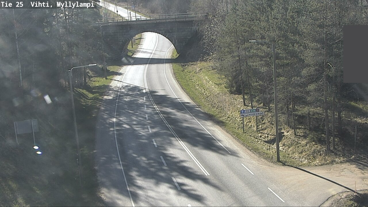 Kelikamerat Kuva Tie 25 Lohja Myllylampi, Lohja, Uusimaa
