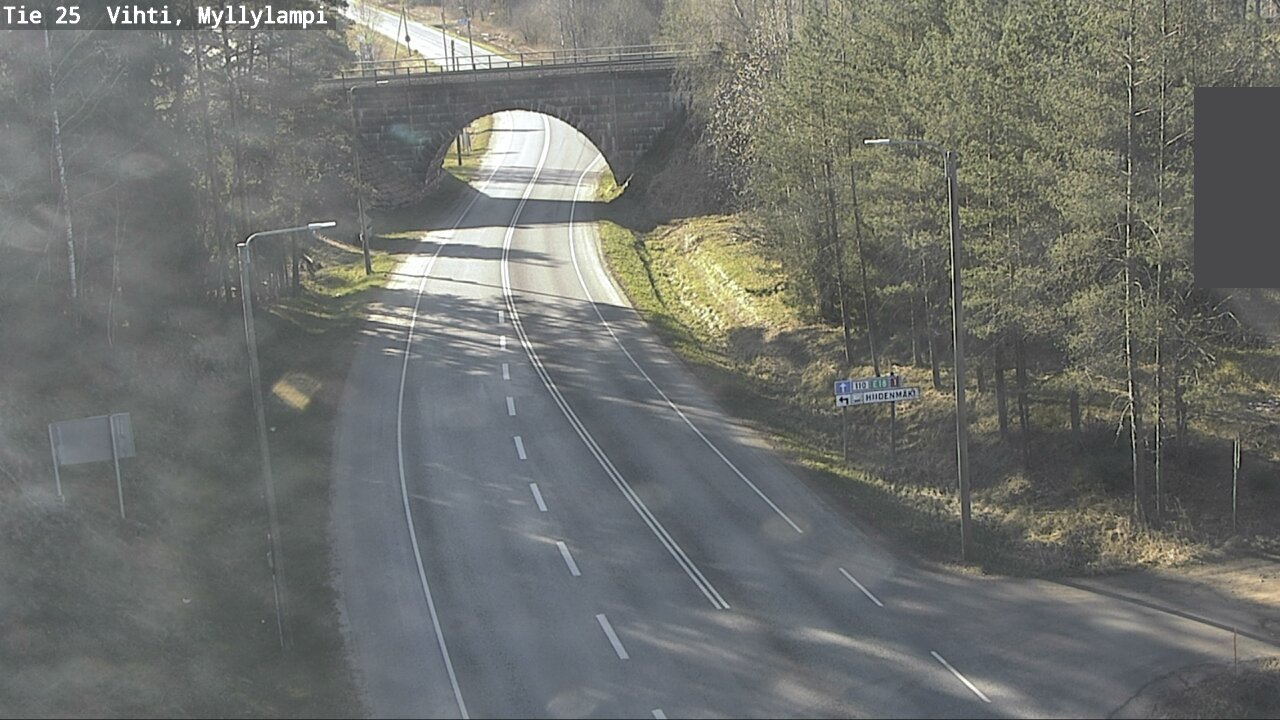 Kelikamerat Kuva Tie 25 Lohja Myllylampi, Lohja, Uusimaa