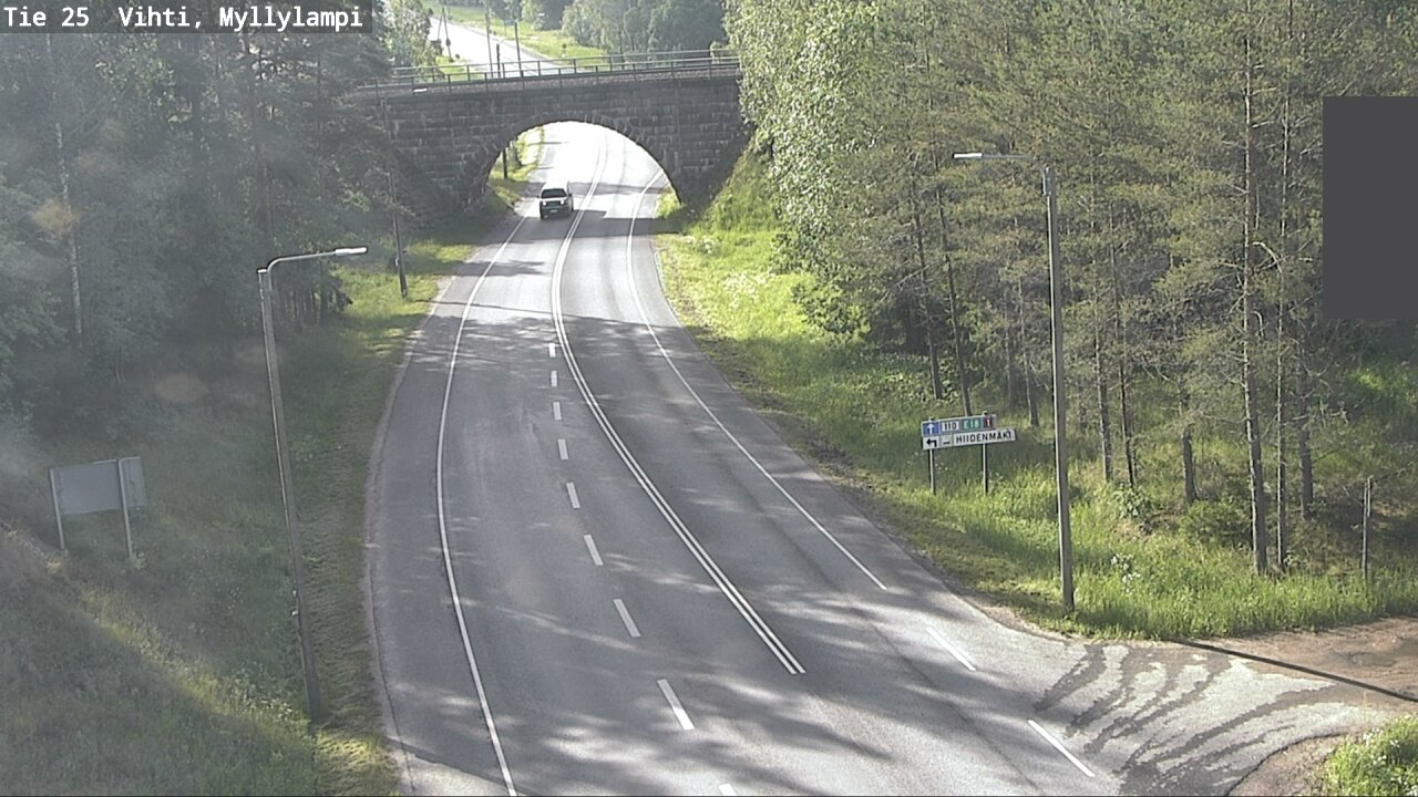 Kelikamerat Kuva Tie 25 Lohja Myllylampi, Lohja, Uusimaa