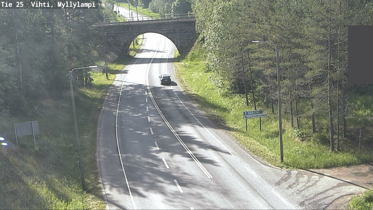 Kelikamerat Kuva Tie 25 Lohja Myllylampi, Lohja, Uusimaa