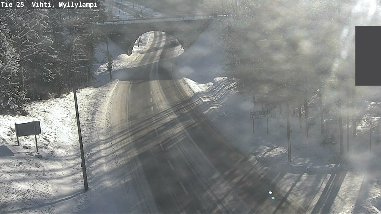 Kelikamerat Kuva Tie 25 Lohja Myllylampi, Lohja, Uusimaa