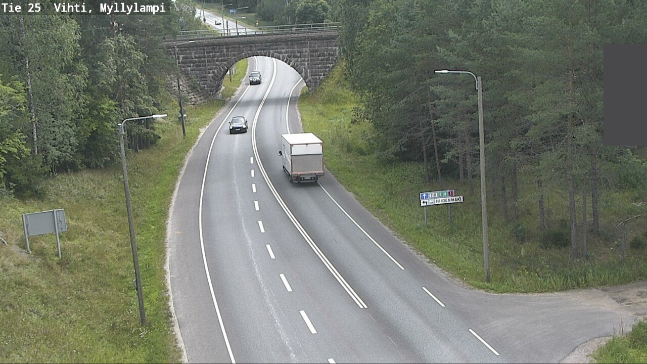 Kelikamerat Kuva Tie 25 Lohja Myllylampi, Lohja, Uusimaa