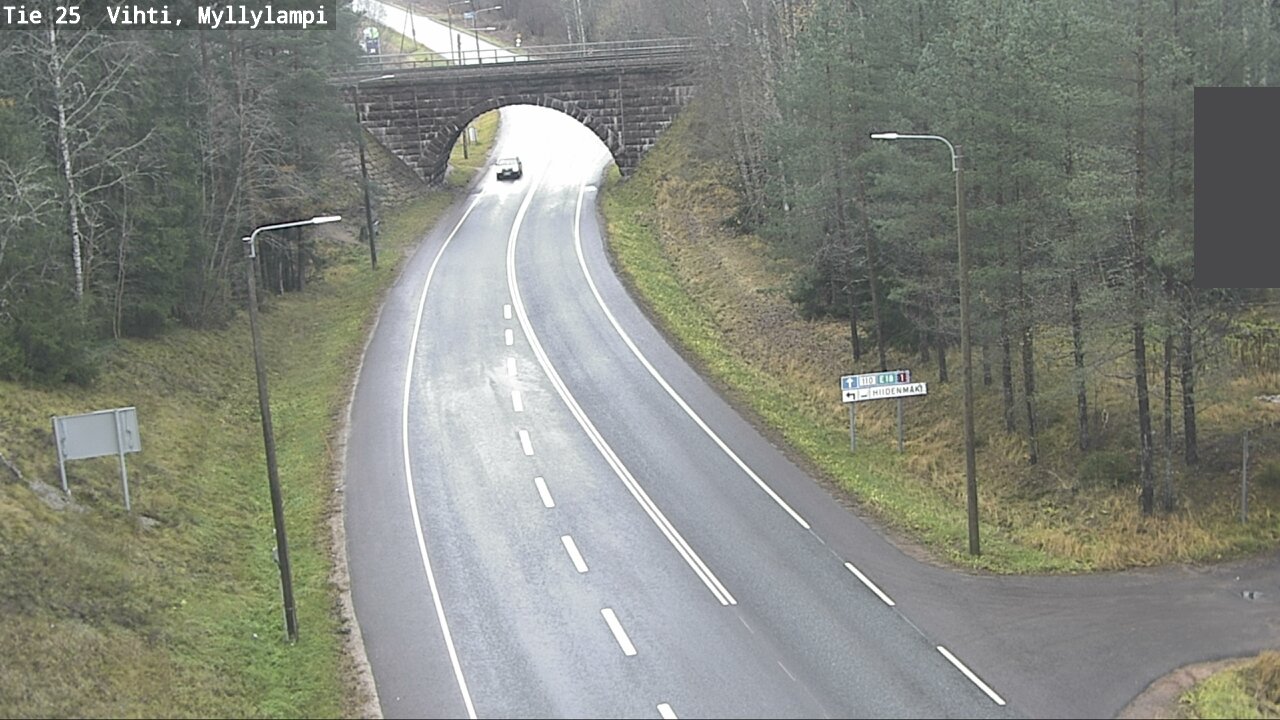 Kelikamerat Kuva Tie 25 Lohja Myllylampi, Lohja, Uusimaa