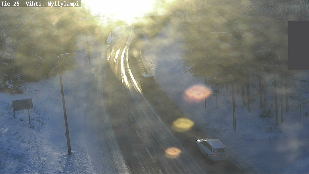 Kelikamerat Kuva Tie 25 Lohja Myllylampi, Lohja, Uusimaa