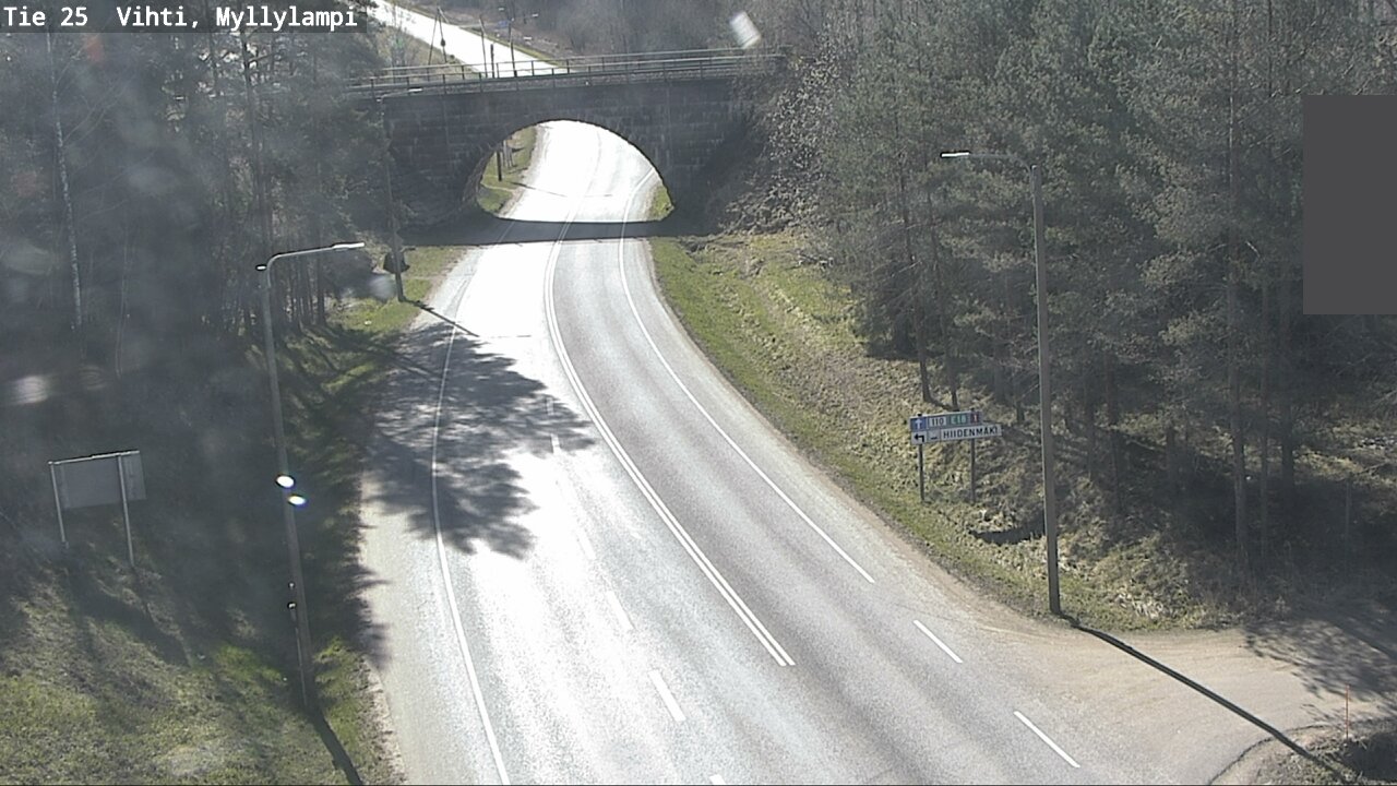 Kelikamerat Kuva Tie 25 Lohja Myllylampi, Lohja, Uusimaa