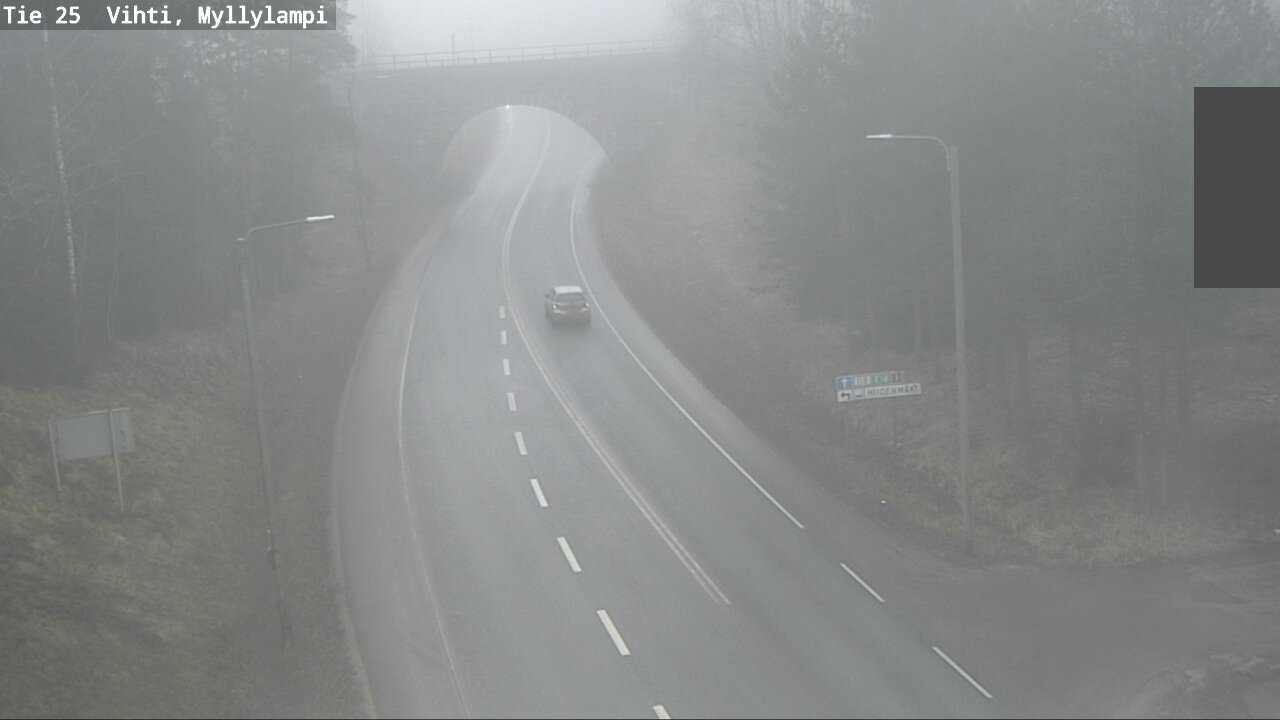 Kelikamerat Kuva Tie 25 Lohja Myllylampi, Lohja, Uusimaa