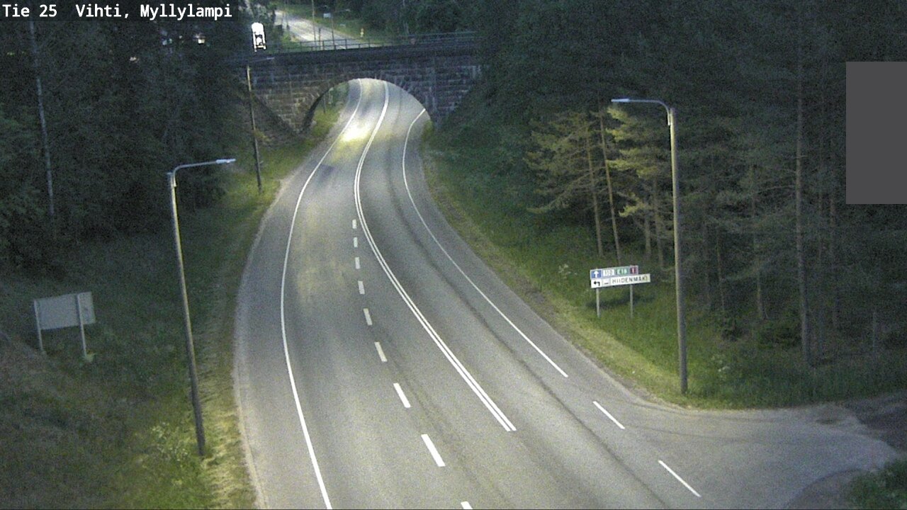 Kelikamerat Kuva Tie 25 Lohja Myllylampi, Lohja, Uusimaa