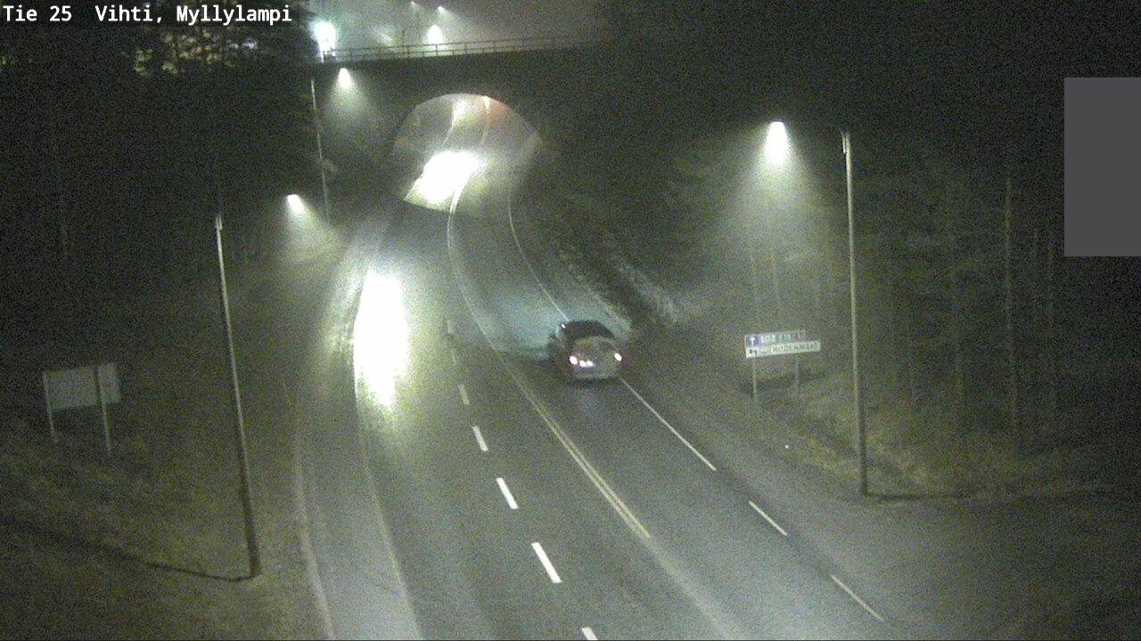 Kelikamerat Kuva Tie 25 Lohja Myllylampi, Lohja, Uusimaa