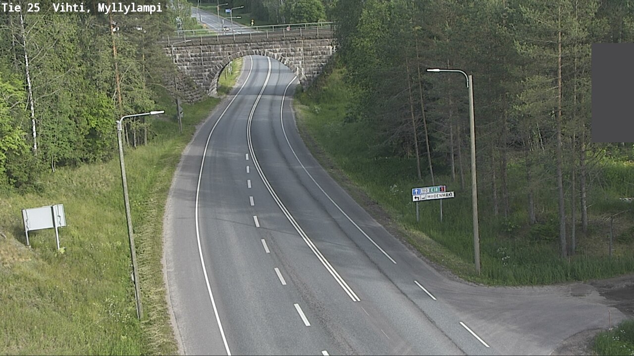 Kelikamerat Kuva Tie 25 Lohja Myllylampi, Lohja, Uusimaa