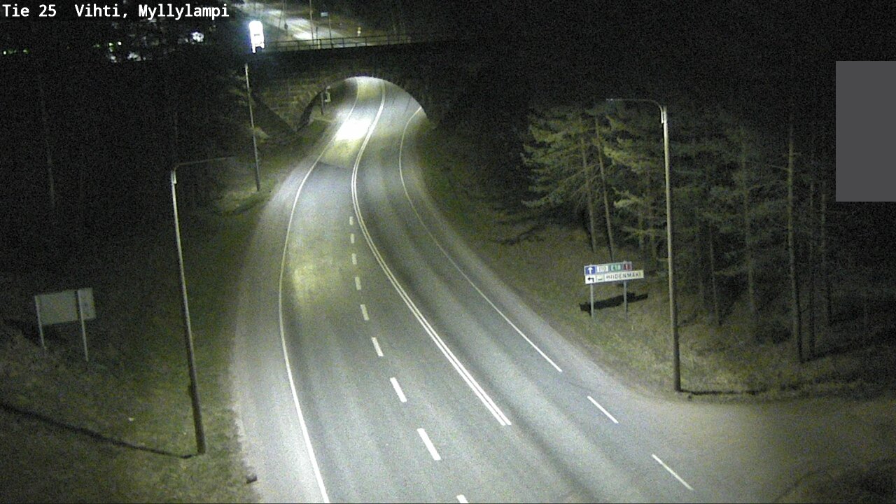 Kelikamerat Kuva Tie 25 Lohja Myllylampi, Lohja, Uusimaa