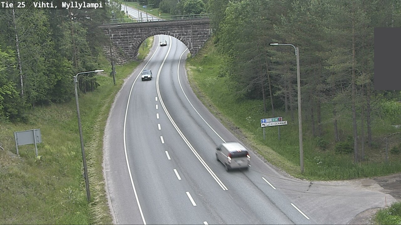 Kelikamerat Kuva Tie 25 Lohja Myllylampi, Lohja, Uusimaa