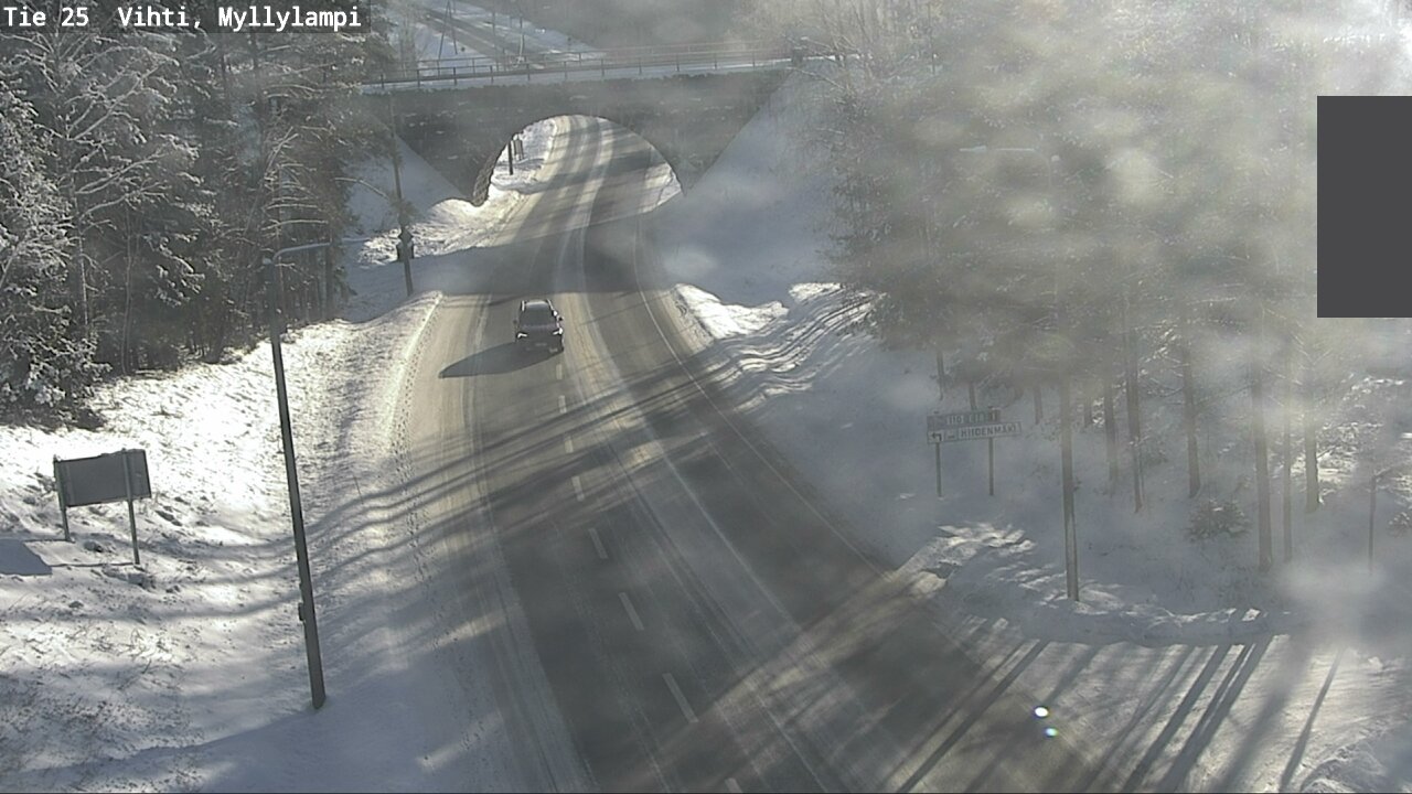 Kelikamerat Kuva Tie 25 Lohja Myllylampi, Lohja, Uusimaa