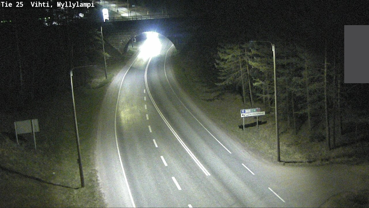 Kelikamerat Kuva Tie 25 Lohja Myllylampi, Lohja, Uusimaa