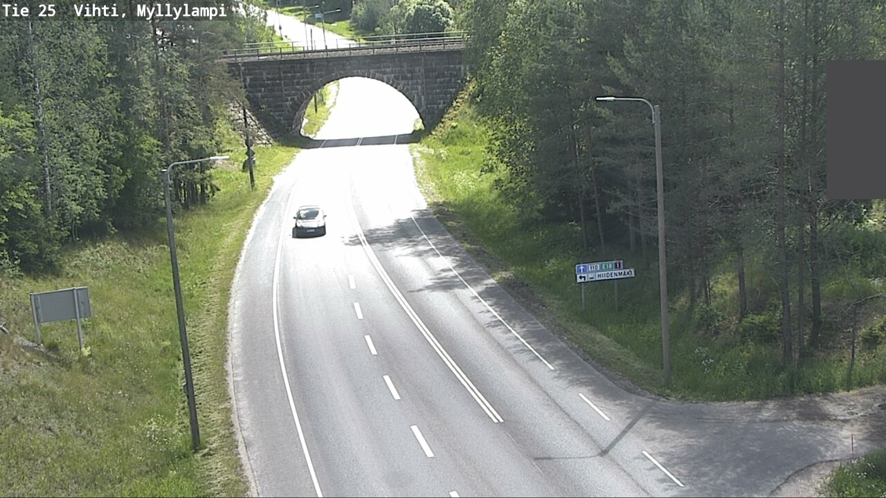 Kelikamerat Kuva Tie 25 Lohja Myllylampi, Lohja, Uusimaa