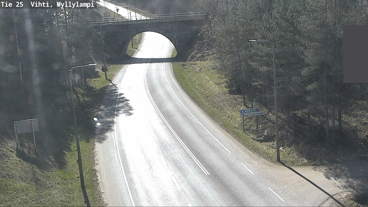 Kelikamerat Kuva Tie 25 Lohja Myllylampi, Lohja, Uusimaa